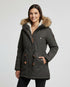 Lexa Damen Winterjacke mit Kapuze & Teddyfell