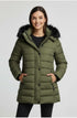 Lorelei Damen Winter Steppjacke mit abnehmbarer Kapuze