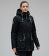 Noa Damen Übergangsjacke mit Teddyfleece & Kapuze