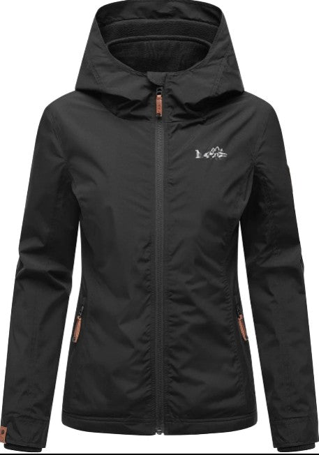 Seren Damen Winter leicht Übergangsjacke mit Kapuze