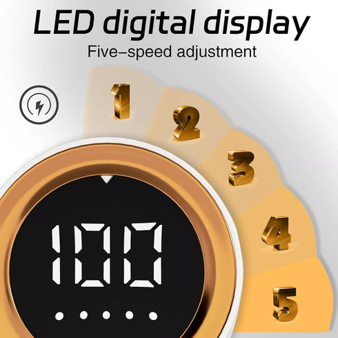 ELEKTRISCHER FUSSELENTFERNER WIEDERAUFLADBAR