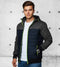 Falkorix Herren Winter Outdoorjacke winddicht Kapuze