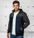 Falkorix Herren Winter Outdoorjacke winddicht Kapuze
