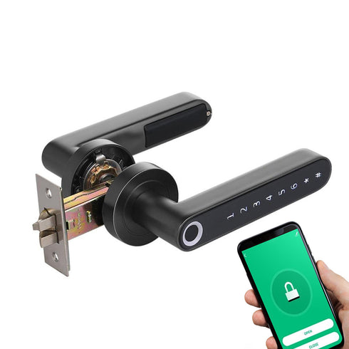 INTELLIGENTES TÜRSCHLOSS MIT FINGERABDRUCK