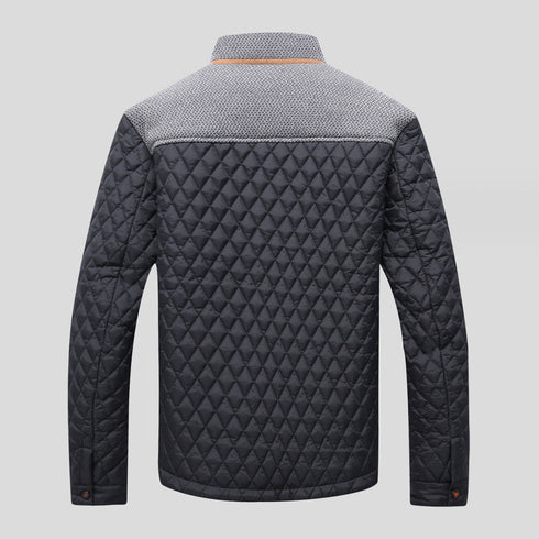 Valtor Herren Leichte Jacke mit Stehkragen