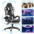 Marco Ergonomischer Gaming-Stuhl mit Fußstütze | Komfort & Unterstützung für Gamer