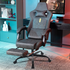 Francesco Ergonomischer drehbarer Büro-Gaming-Stuhl mit Fußstütze