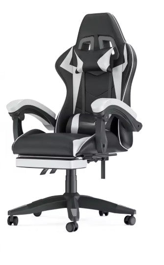 Marco Ergonomischer Gaming-Stuhl mit Fußstütze | Komfort & Unterstützung für Gamer