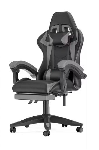 Marco Ergonomischer Gaming-Stuhl mit Fußstütze | Komfort & Unterstützung für Gamer