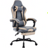 Rafello Pro Gaming-Stuhl mit Fußstütze – Ergonomischer Komfort