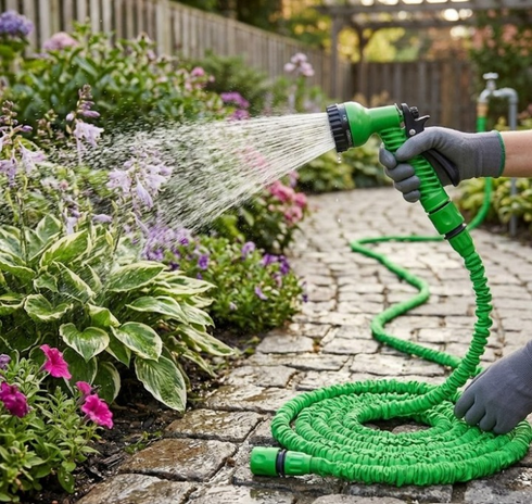 Mizumi - Flexibler Gartenschlauch 15m