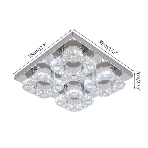 Siv Moderner LED-Kronleuchter mit Fernbedienung | Shiraki