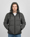 Valcorus Herren Winterjacke mit Kapuze & Fellbesatz – warm