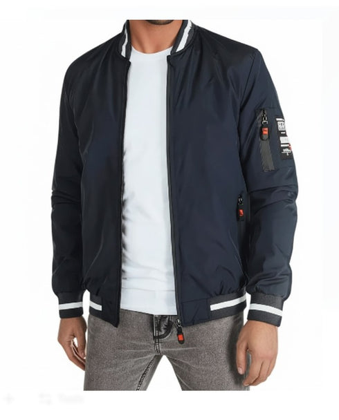 Darvon Herrenjacke – Leichtjacke ohne Kapuze, sportlich & warm