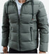 Valcorus Herren Winterjacke mit Kapuze & Fellbesatz – warm
