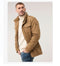Valdran Herren Fleece Winterjacke mit Reißverschluss