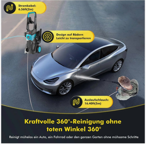Kōryū - Hochdruckreiniger 200 bar 1500W