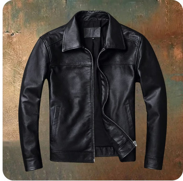 Kael Herren Lederjacke Slim Fit aus Rindsleder