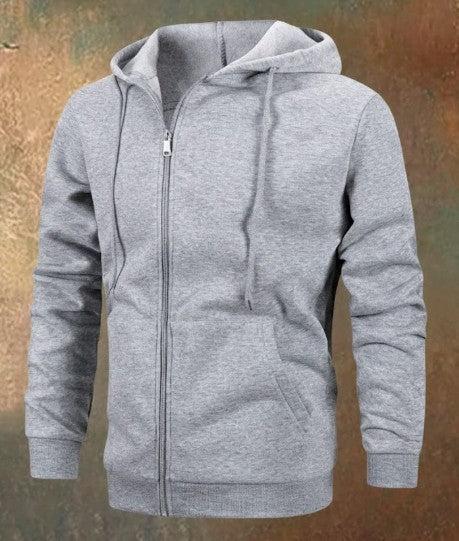 Thoren Herren Kapuzenpullover mit Reißverschluss und Kapuze