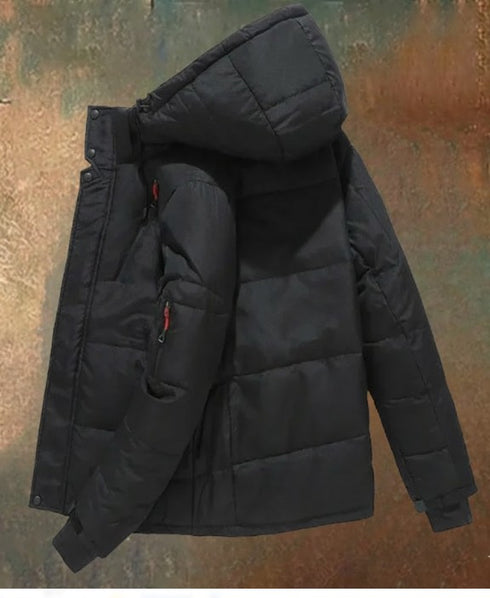 Arcturus Herren Daunenparka mit Kapuze