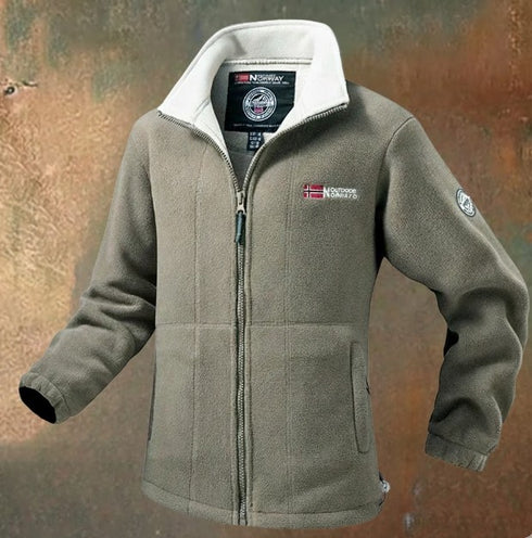 Bronson Herren Winterjacke mit Stehkragen & Stickerei