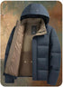 Braxen Herren-Winterjacke mit Kapuze Winddicht
