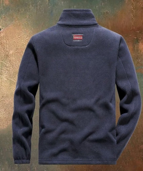 Helmar Herren Fleecejacke mit Stehkragen