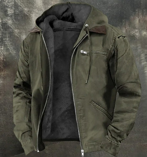 Sigmund Herren Kapuzenjacke aus Baumwolle