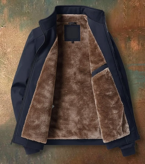 Timo Herren Lammfelljacke Fleecefutter extra groß