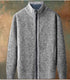 Falken Herren Strickjacke mit Stehkragen