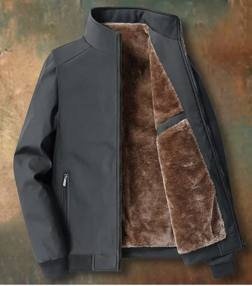 Timo Herren Lammfelljacke Fleecefutter extra groß