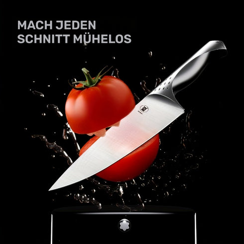 Kiritsuke 14-teiliges Messerset mit Block & Schärfer | Shiraki