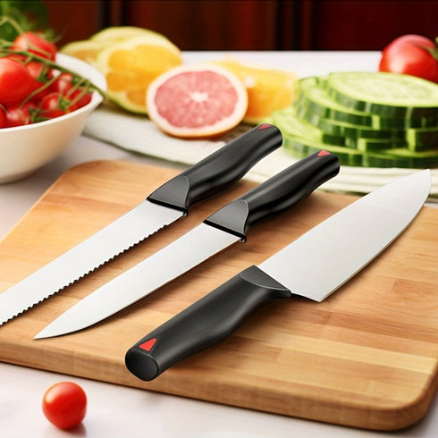 Seisen 15-teiliges Hochcarbon Küchenmesser-Set mit Messerblock | Shiraki