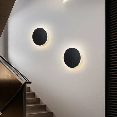 Runde LED-Wandleuchte
