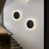 Runde LED-Wandleuchte