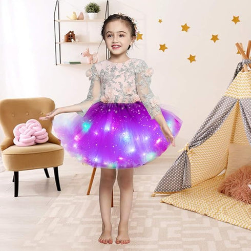 GlitzerRock – Das magische LED-Tutu für Mädchen
