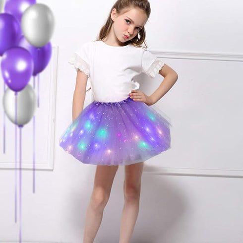 GlitzerRock – Das magische LED-Tutu für Mädchen