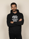 Albran Herren Hoodie Grafik Reiter‐Pullover