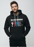 Verdan Unisex Hoodie Fragezeichen Print Visitenkarte Sweatshirt Pullover