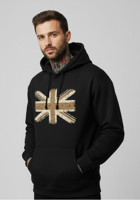 Valkon Herren Hoodie Loose Fit Langarm Sweatshirt