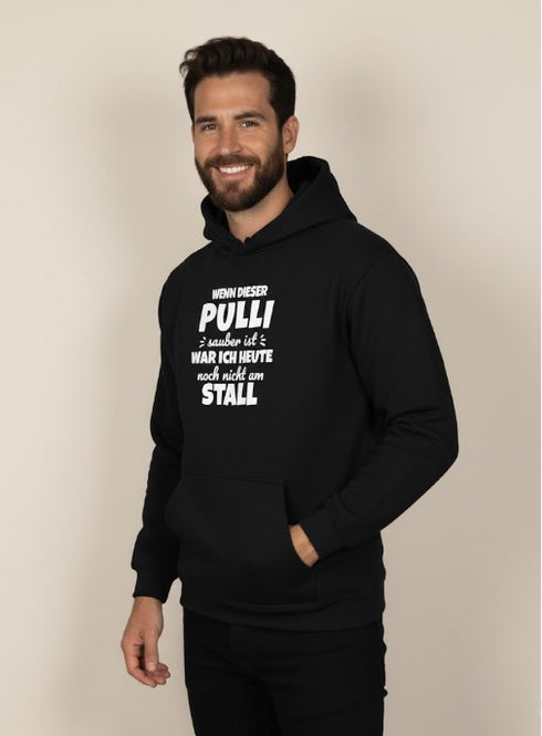 Albran Herren Hoodie Grafik Reiter‐Pullover