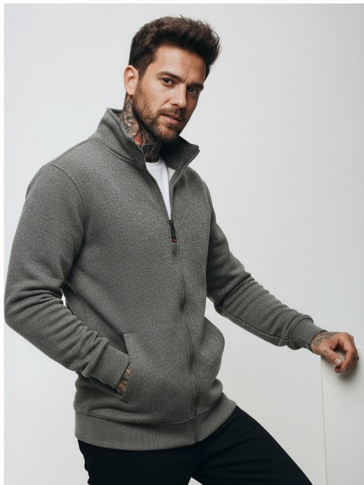 Valerian Sportjacke Trainingsjacke mit Stehkragen und Reißverschluss