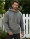 Graniton Herren Hoodie Baumwolle Oversized Loose Fit