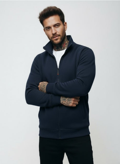 Falken Zip Sweatshirt Lässige Baumwoll-Sportjacke Atmungsaktiv