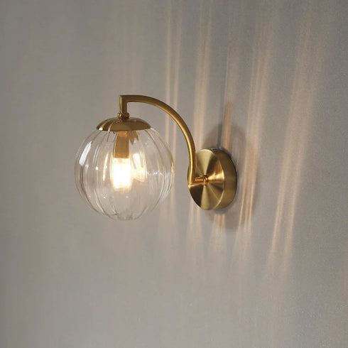 KristallGlanz | Moderne Glas-Wandleuchte
