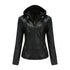 DAMEN WINTERJACKE MIT KAPUZE UND REISSVERSCHLUSS | WARM