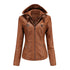 DAMEN WINTERJACKE MIT KAPUZE UND REISSVERSCHLUSS | WARM