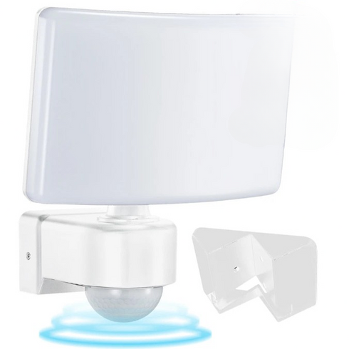 Nela LED Außenleuchte Fluter 30W mit Bewegungsmelder IP65 | Shiraki