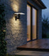 Eliska LED Außenwandleuchte mit Bewegungsmelder IP65 | Shiraki