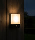 Lovisa LED Außenwandleuchte 12W mit Bewegungsmelder Schwarz | Shiraki